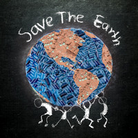 Save the Earth - Trash Art